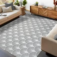Tapete Sala Grande Quarto Escritório Imperial Algodão Jacquard