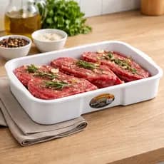Bandeja 6 Litros Resistentes Plástico Carne Churrasco Salada Açougue Multiuso Organização