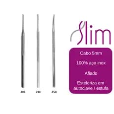 Kit Espátula Desencravador Profissional - Slim - Manicure e Podologia