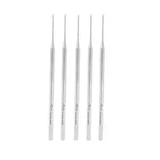 Kit 5 Curetas Vazadas N° 261C - Precisão e Eficiência para Cuidados Especiais