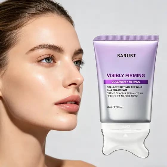 Creme Facial Alívio Embotamento E Secura 80ML ​ – Massagem Hidratante Iluminadora Cuidados Com A Pele