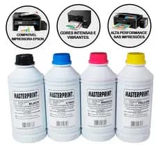 Tinta Impressora Refil Bulk Universal 1 Litro Masterprint