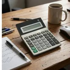 Calculadora De Mesa Grande 12 Dígitos Escritório Escola Portátil De Mão Eletronica