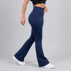Legging Balairina Flare Feminina Zero Transparencia Fitness Academia
