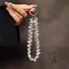 HK-Novo cordão de telefone móvel de cristal de luxo com pingente anti-perda