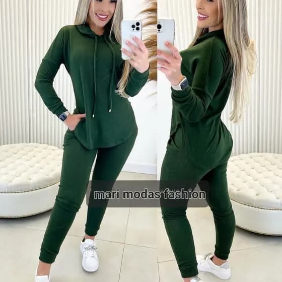 Conjunto Lanzinha Com Capuz