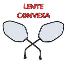 Retrovisor Titan 160 Fan 160 Start 160 LENTE CONVEXA