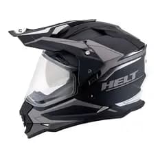 Capacete Trilha Helt Cross Vision Titaniun Com Óculos Interno