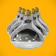 Kit 05 Lampada Secagem Infravermelha 250w 220v E27 Estufa Pintura