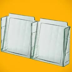 2 Tijolo Vidro Vazado Transparente Ventilacao Veneziana