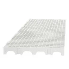 Palete Pallet Piso Estrado Plastico Reforcado Branco