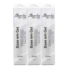 Kit 3 Refil Base em Gel Real Love - 10ml