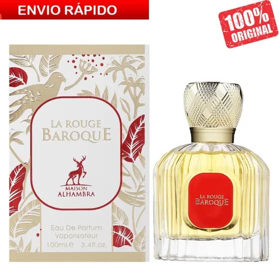 Perfume Árabe Feminino La Rouge Baroque Eau De Parfum - 100 ML - ORIGINAL