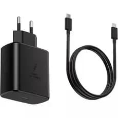 Carregador 45w Turbo USB C S24 S21 S23 Super Rápido Tipo C Para Celular