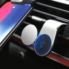 Suporte Para Celular Telefone Carro Magnético Ímã Veicular Apoio Automotivo 360° Painel
