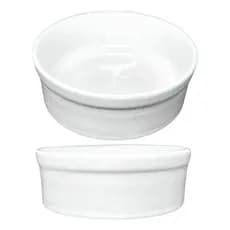 24 Comedouros em Porcelana Branca Resistente Cacatua Aves Cachorro