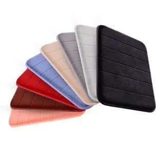 Tapetes De Banheiro Antiderrapante Super Luxo Soft Macio