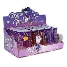 kit Bisnaguinha Lip Gloss Mágico Pirlim Pim Lip Lábios Hidratados Com Toque de Sofisticação - Vivai