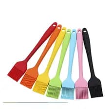 Pincel Culinário de Silicone 24cm – Ideal para Untar, Pincelar e Cozinhar