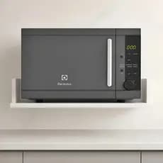 Nicho Suporte Forninho e Microondas MDF Branco 50x35cm Prateleira Parede Air Fryer Forno Cozinha