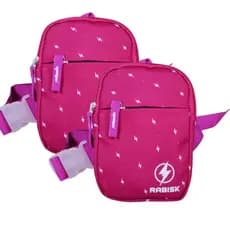 Kit 2 Bolsas Transversais Impermeáveis Rabisk Bolt RK2420 Tecido Pink