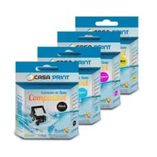 Kit 4 Cartuchos Compatível com Brother LC509BK | LC505C | LC505M | LC505Y MFC-J200 DCP-J105 DCP-J100