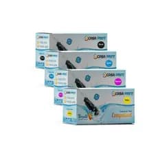 Kit 4 Toners Compatível com Samsung  CLT-407S CMYK | CLP-320 | CLP-325 | CLX-3185