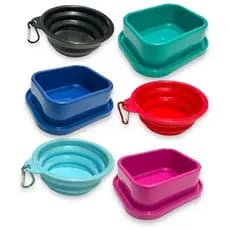 Comedouro Anti-formiga, pode de cachorro, Comedouro retrátil de silicone