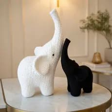Kit Elefantes Decorativos Minimalistas Moderno Para Quarto Sala Presentes