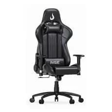 Cadeira Gamer Rise Mode Z3 Black com Braço 4D e Reclinação 90° a 180°
