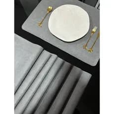 Jogo Americano Impermeável para Mesa | Kit com 2 a 10 Peças | Limpeza Rápida e Durável