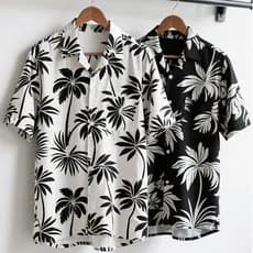 Kit2 Camisa Manga Curta Masculina Havaiana Praia Vária Cores