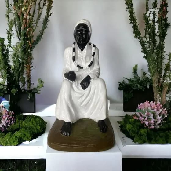 Imagem Vovó Cambinda Preta Velha - Altar - 20cm