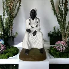 Imagem Vovó Cambinda Preta Velha - Altar - 20cm