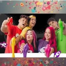torre de Slime grupo dos rosas com 5 cores