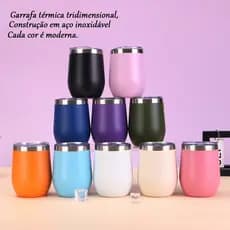 Copo Térmico De Aço Inoxidável 350ml Ideal Para Chopp E Bebidas Isola Calor E Frio Perfeito Para Pique E Escritório