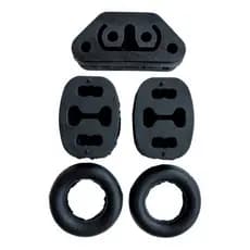 Borracha Coxim Escapamento Fiat Uno Kit 5 Unidades