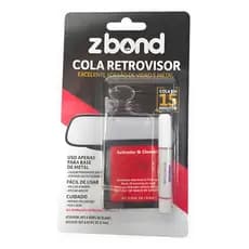 Cola Retrovisor Interno Adesivo Vidro Metal Dose Única Top