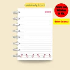 Lançamento! Refil para Caderno de discos 90g 100 folhas | Material Escolar