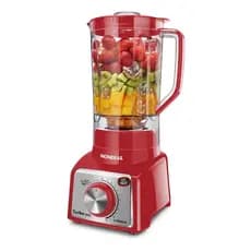 Liquidificador Turbo Inox L1000 1000w Vermelho Mondial 110v