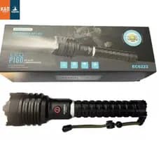 Lanterna Led Recarregável potente  P160 Com Alta intensidade - ECOODA
