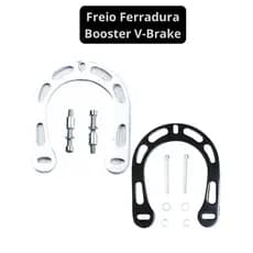 Freio De Bicicleta Ferradura Booster V-brake Alumínio Cores