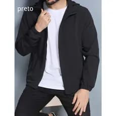 blusa corta vento masculino a prova de agua a prova de vento camada interna de isolamento térmico