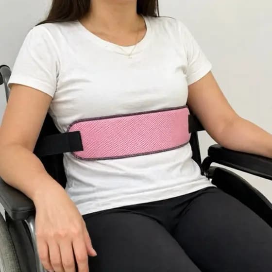 Cinto De Segurança Para Cadeira De Rodas Rosa