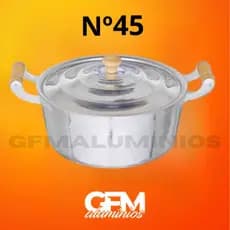 panela alumínio batido grosso caçarola grande