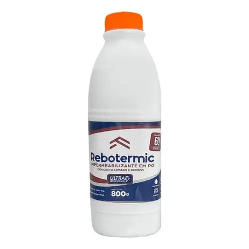 Rebotermic Rejunte Pó 800g Impermeabilizante Blinda Reboco