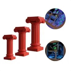 Kit 3 Suporte Ajustável Para Placa D Vídeo Coluna Decorativa