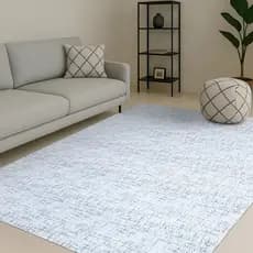Tapete Sala Decorativo Quarto 2,00x2,50 Antiderrapante Promo Comprimento 2.5 m Cor Cinza Mescla Largura 2 m