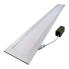 Luminária Painel Led Plafon de Embutir Retangular 36W  10x122 Bivolt 17X122 Bivolt