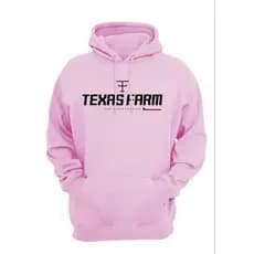 Moletom Texas Farm Canguru Flanelado Unisexx